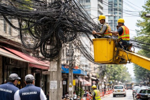 Fiscalização rigorosa contra empresas clandestinas e fios irregulares: o avanço da política de ordenamento urbano e seus impactos na segurança das cidades