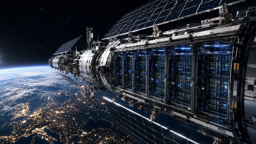 Data centers em órbita: empresas de tecnologia aceleram a inteligência artificial no espaço